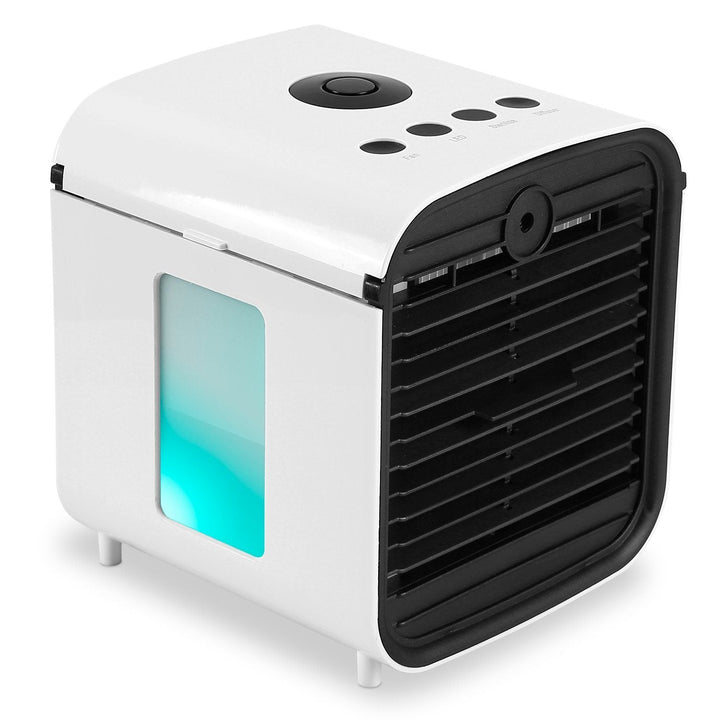 Skanto | 7-farger byttbar bærbar mini air conditioner kjøleovn vifte