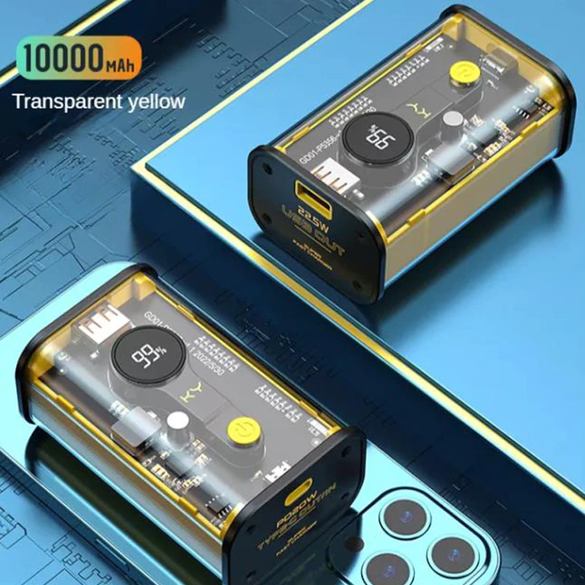 Skanto | Digital Display Transparent Power Bank