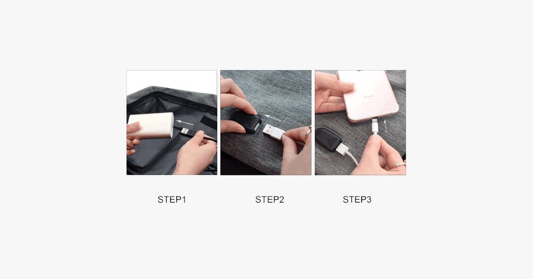 Skanto | Original USB-lading Anti-tyveri Ryggsekk