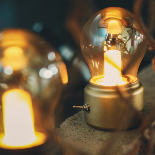 Skanto | Vintage LED Pæreformet Mini Lampe