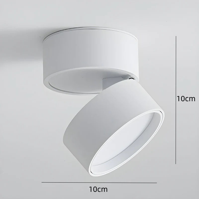 Skanto | LED taklampe med justerbart spotlight-hode