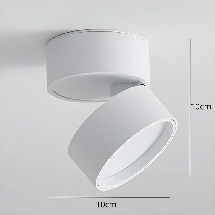 Skanto | LED taklampe med justerbart spotlight-hode