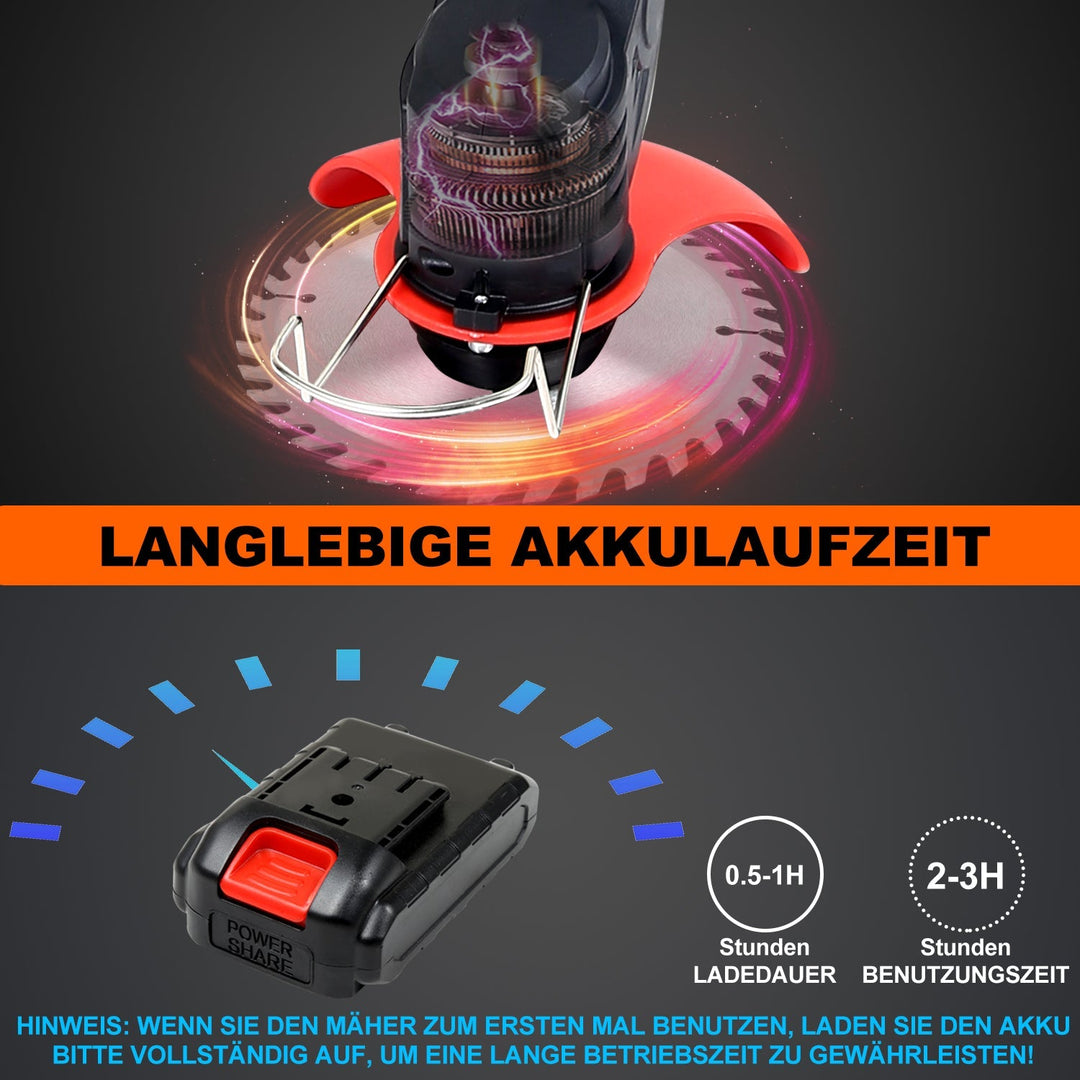 Batteri Gressklipper 21V 8000 RPM | Skanto