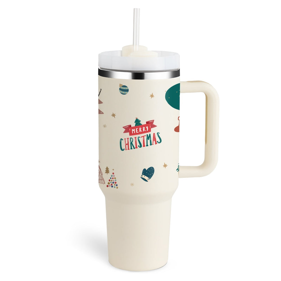 Skanto | ChillMug - Isolert Drikkekopp med Strå