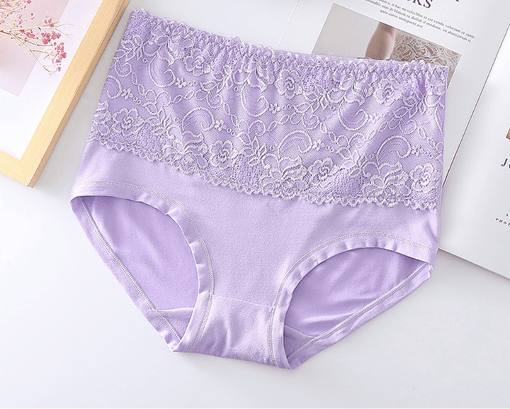 Skanto | 4stk/set Høy Elastisk Blonde Truser