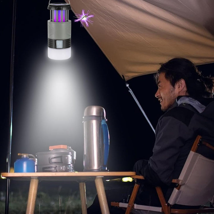 Frendorf | Solvarmet Fluefellelys med UV-lampe – Zynora