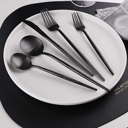 Skanto | Minimalistisk Bestikk 36 Stykker I Rustfritt Stål: Eleganse Og Holdbarhet