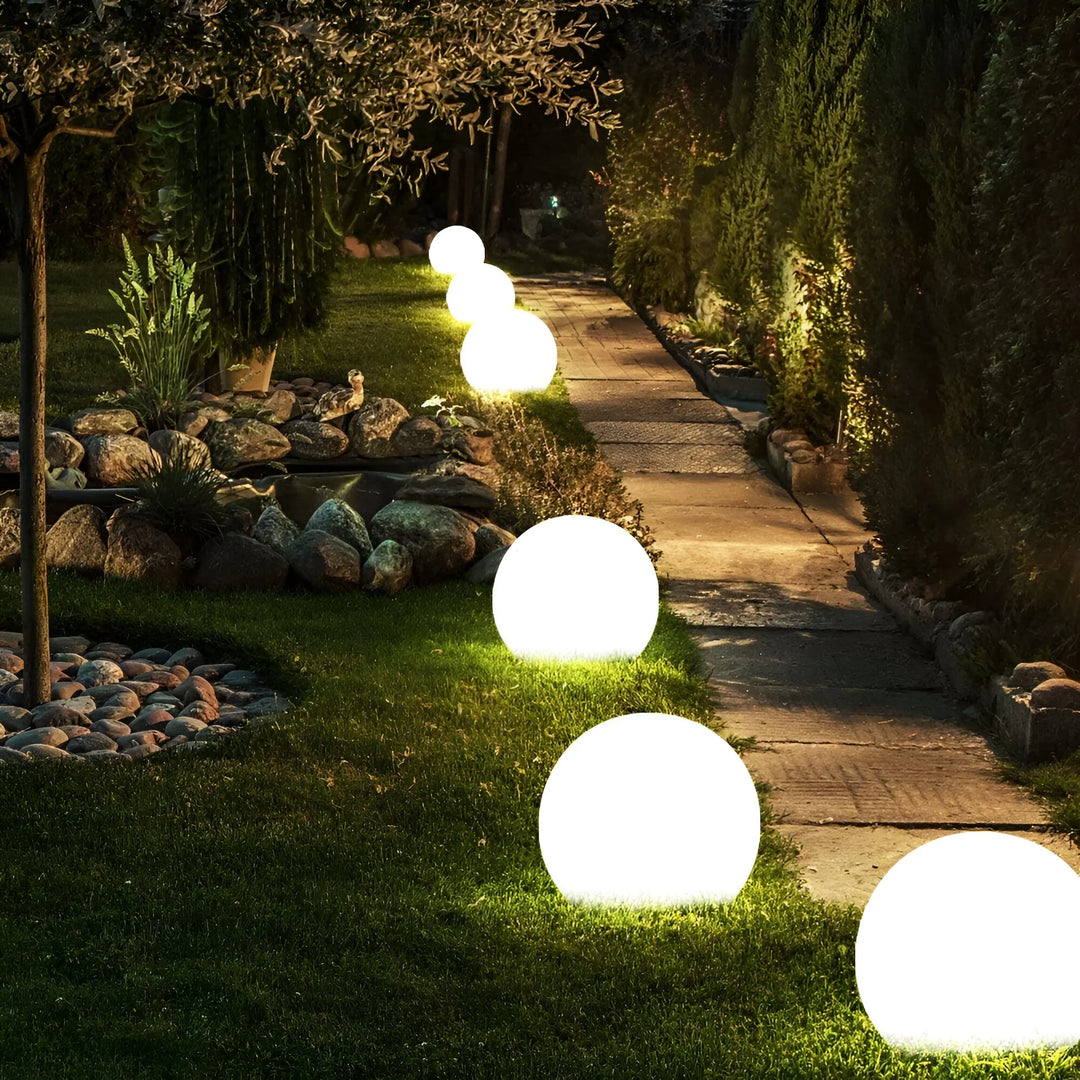 LumiGlobe – Værbestandig Hagebelysning