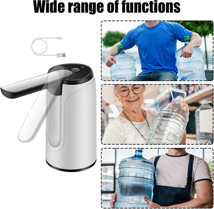 Frendorf | Bærbar USB Oppladbar Vanndispenser – Hydravo (1+1 GRATIS)