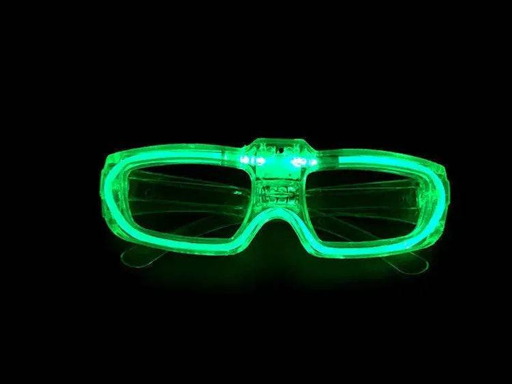 Skanto | LED Briller 2025 Nyttårs Fest Bar Konsert Rekvisitter Luminøse Briller
