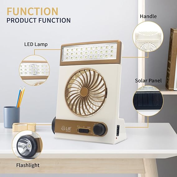 Solar Light Fan | Skanto