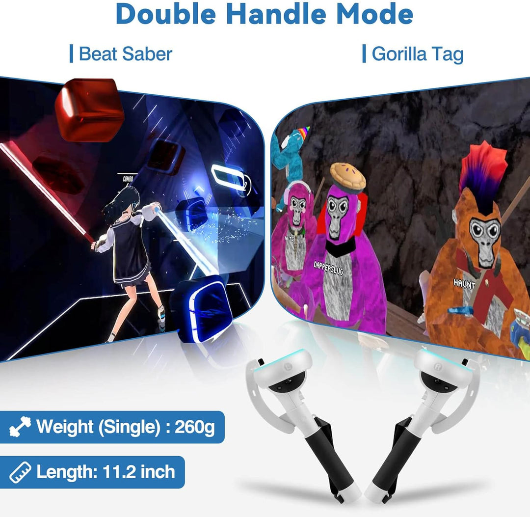 Skanto | VR Kontroller Forlengelseshåndtak for Meta Quest 2 – Kynaro