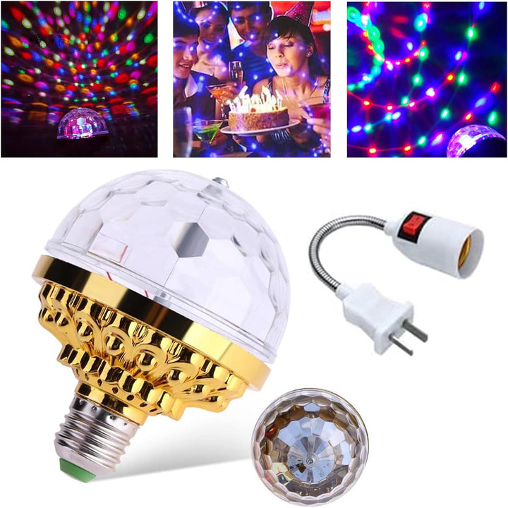 LED Disco Party Light – PartyGlow Spin | Skanto