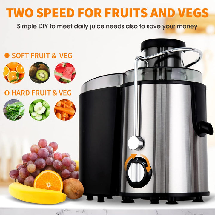 Skanto | Kaldpress Saftpresser med 3 Hastigheter – JuicePro