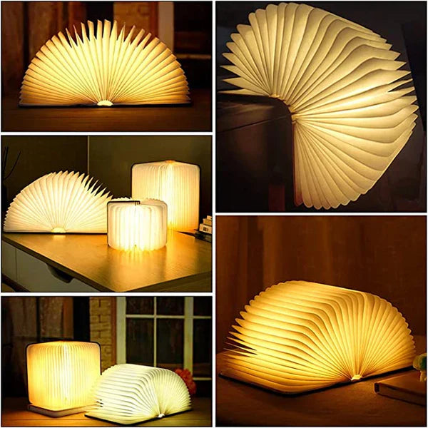 Brettbar Boklampen med Varm LED Belysning - StoryGlow | Skanto