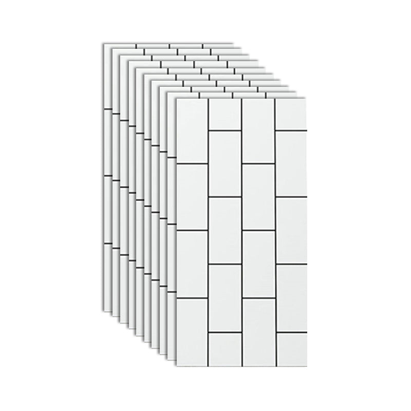Individuelt flistapet PVC vanntett skall-og-kleb flis veggflis