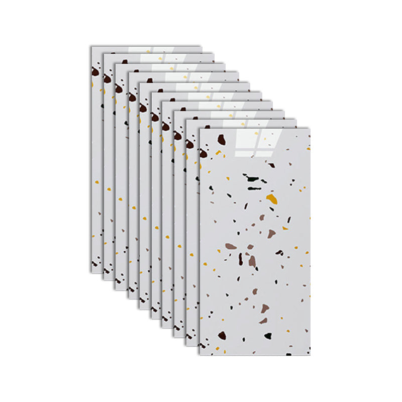Individuelt flistapet PVC vanntett skall-og-kleb flis veggflis