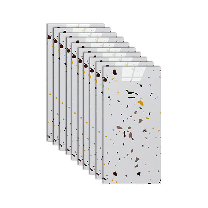 Individuelt flistapet PVC vanntett skall-og-kleb flis veggflis