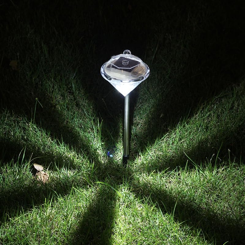 Skanto | Solhage Lys i Diamantform – LED-lamper for Ute-dekorasjon og Belysning