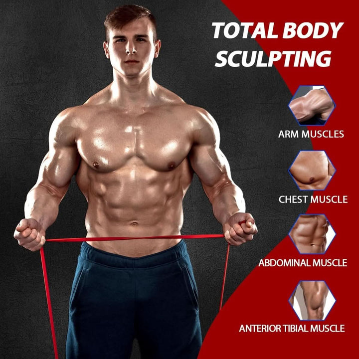 Skanto | motstandsbåndsett for pull-ups & styrketrening