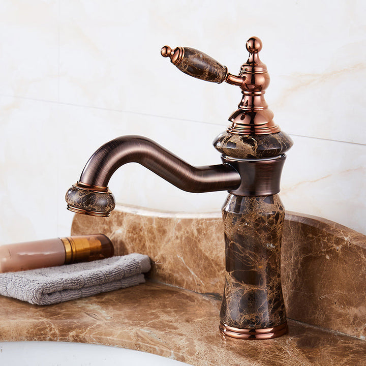 Skanto | Luksus Skip Servant Kran Håndtak Rund Skip Servant Badekran