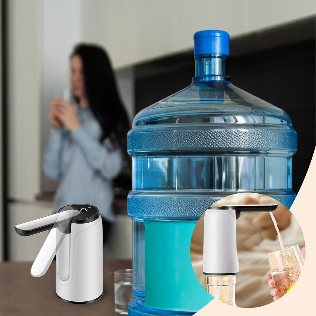 Frendorf | Bærbar USB Oppladbar Vanndispenser – Hydravo (1+1 GRATIS)