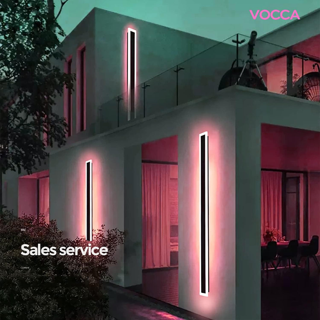 Skanto | Utendørs LED vegglampe Moderne dimbar stripe