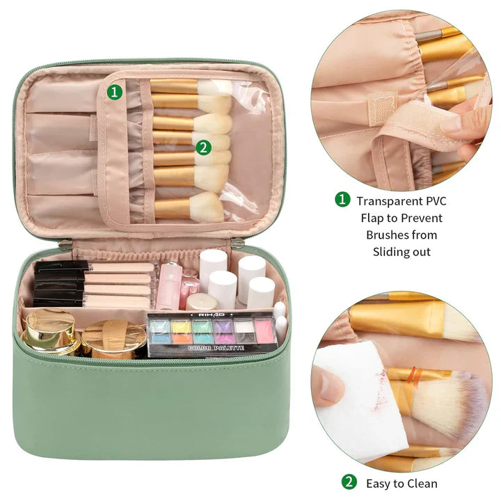 Skanto | Praktisk make-up organisador for reise | Med rom og skillevegger
