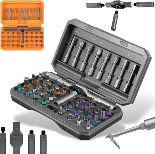 42-i-1 Magnetschraubendreher-Set – Präzisions-Reparaturwerkzeug-Set mit Bits und Griff – Fixaro
