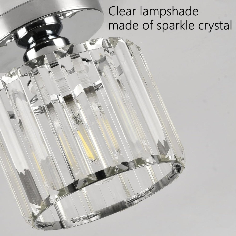 Skanto | Taklampe Krystall Flush Mount Moderne Armatur