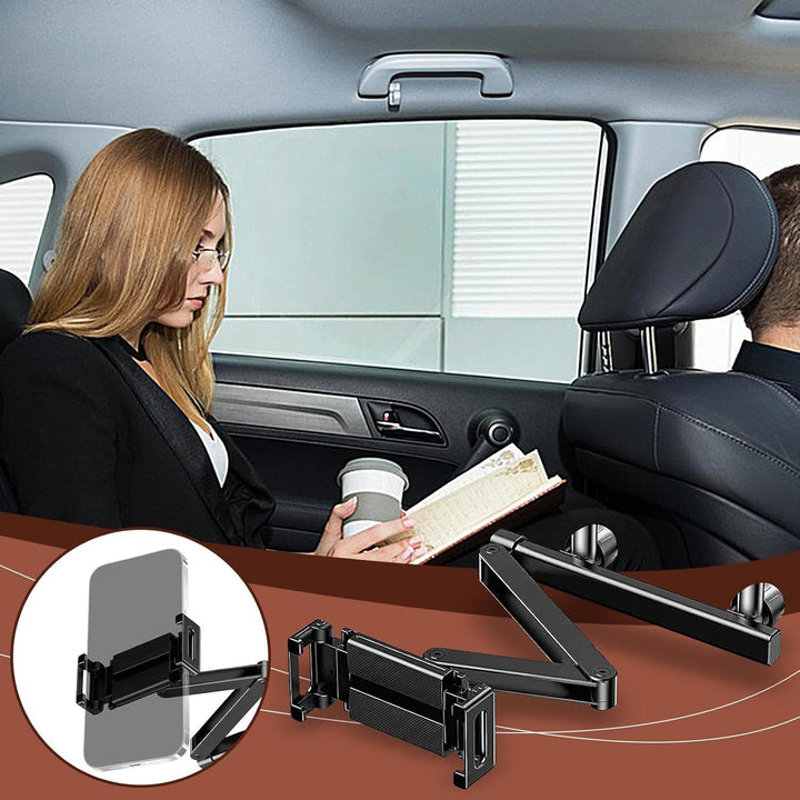 Frendorf | Bil Hodepute Tablet Holder – Justerbar 360° Baksete Telefon & Tablet Montering – Movira