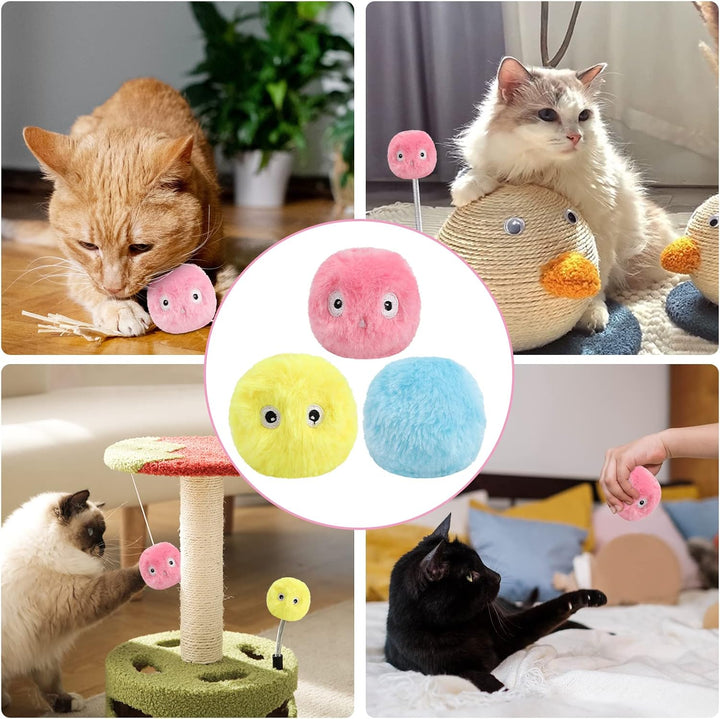 Skanto | – smarter interaktiv plysboll for katter | kjøp 1, få 1 gratis 🎁