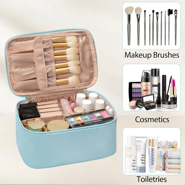 Skanto | Praktisk make-up organisador for reise | Med rom og skillevegger
