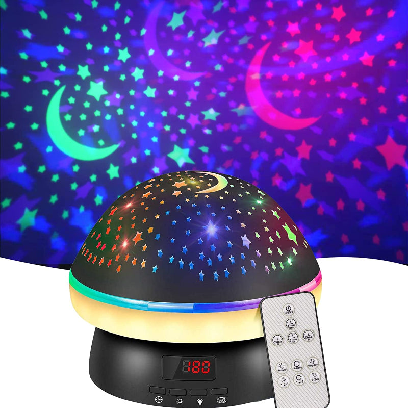 StarGlow Nattlys – Magisk Stjerneprosjektor med Timer Skanto