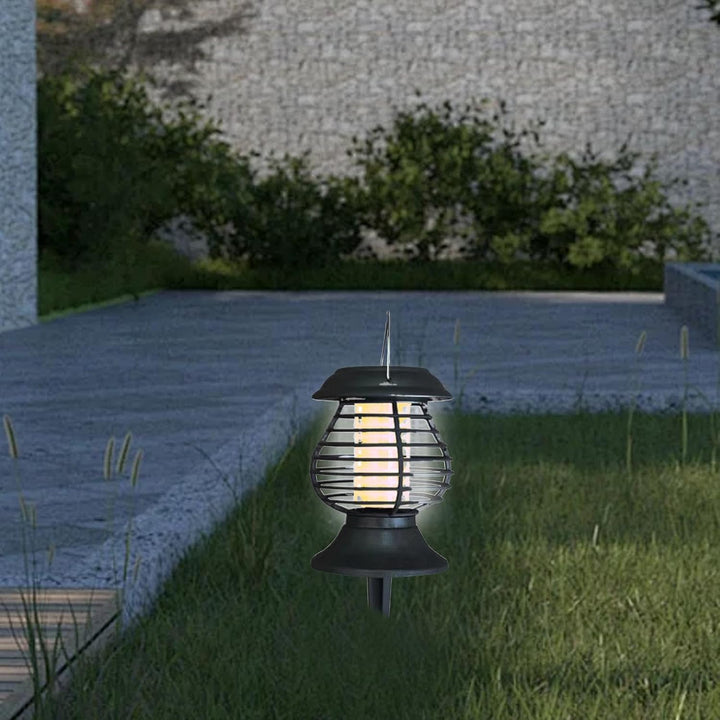 Skanto | Sol Insektforsvar Lampe med LED Lys – Effektiv Myggkontroll for Hagen