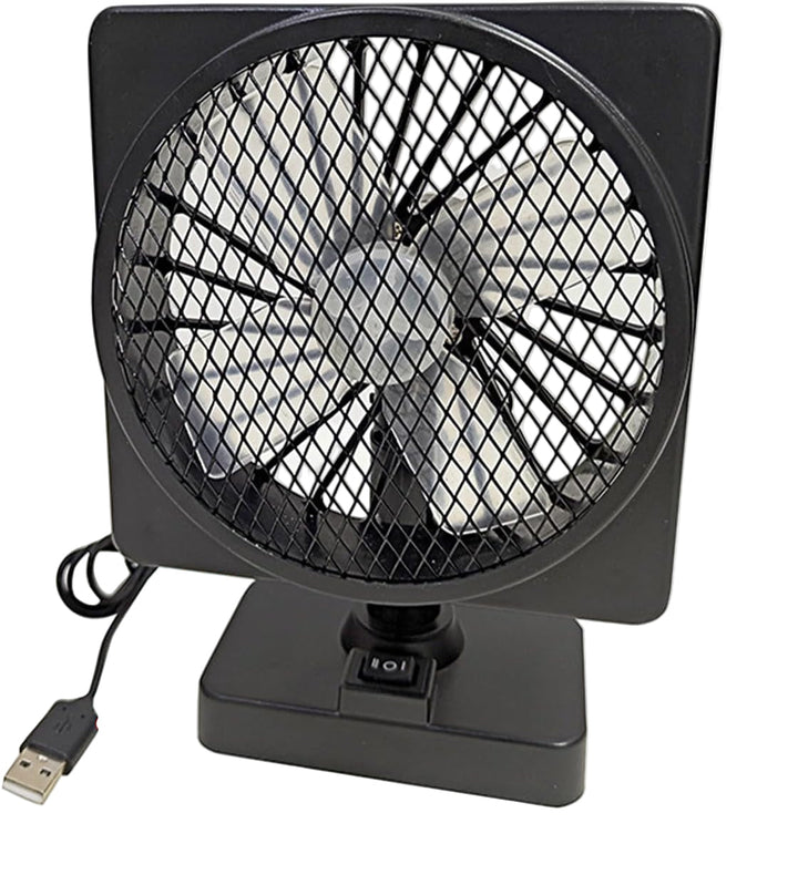 Frendorf | 12V USB Luftsirkulator Bil AC Kjølevifte med 360° Rotasjon (1+1 GRATIS) – Aurovent