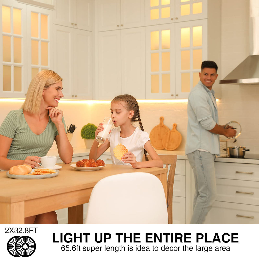 Skanto | Onforu 20m Varm Hvit Led Strips, Dimmbar 3000K, 1200 Leds For Hjem