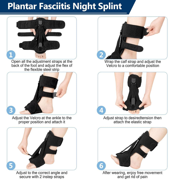 Nattskinne for plantar fasciitt