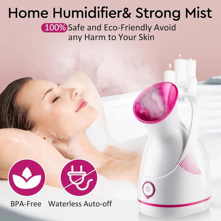 Skanto | Nano-Ionic Ansiktsdampmaskin | For Dypvirkende Hudpleie