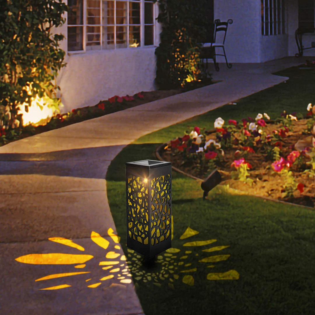 12X Solar Lights LED Sti Lys Hage Belysning | Skanto