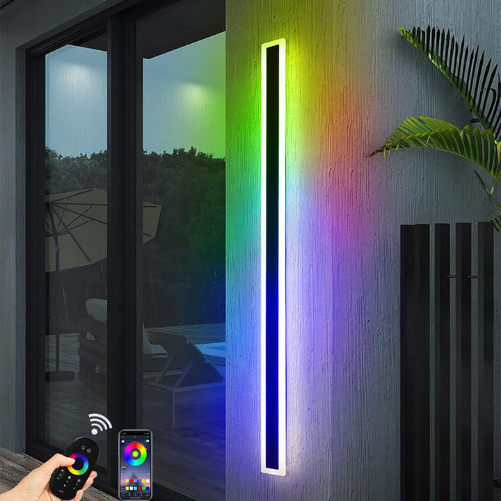 Skanto | Utendørs LED vegglampe Moderne dimbar stripe