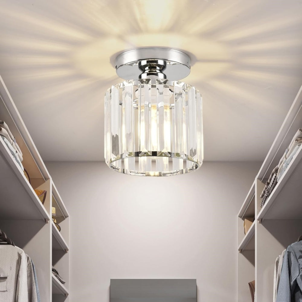 Skanto | Taklampe Krystall Flush Mount Moderne Armatur