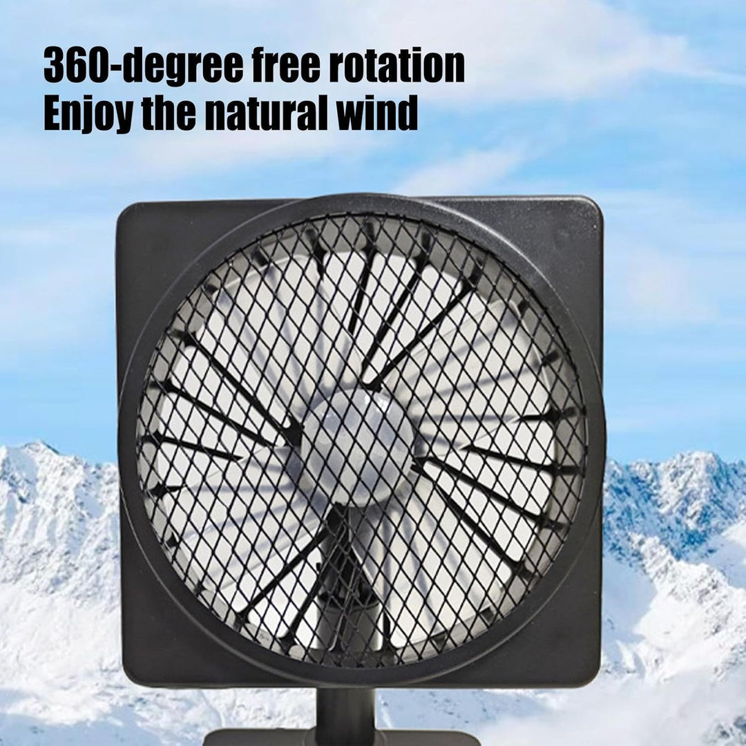 Frendorf | 12V USB Luftsirkulator Bil AC Kjølevifte med 360° Rotasjon (1+1 GRATIS) – Aurovent