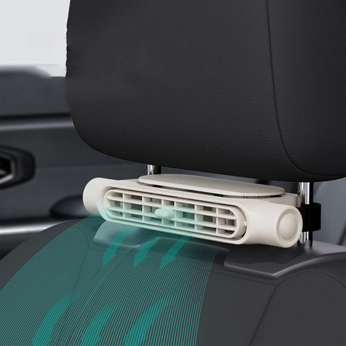 Skanto | 3 Hastigheter USB Bil Kjølevifte & Hodebeinmontering – AutoBreeze (1+1 GRATIS)