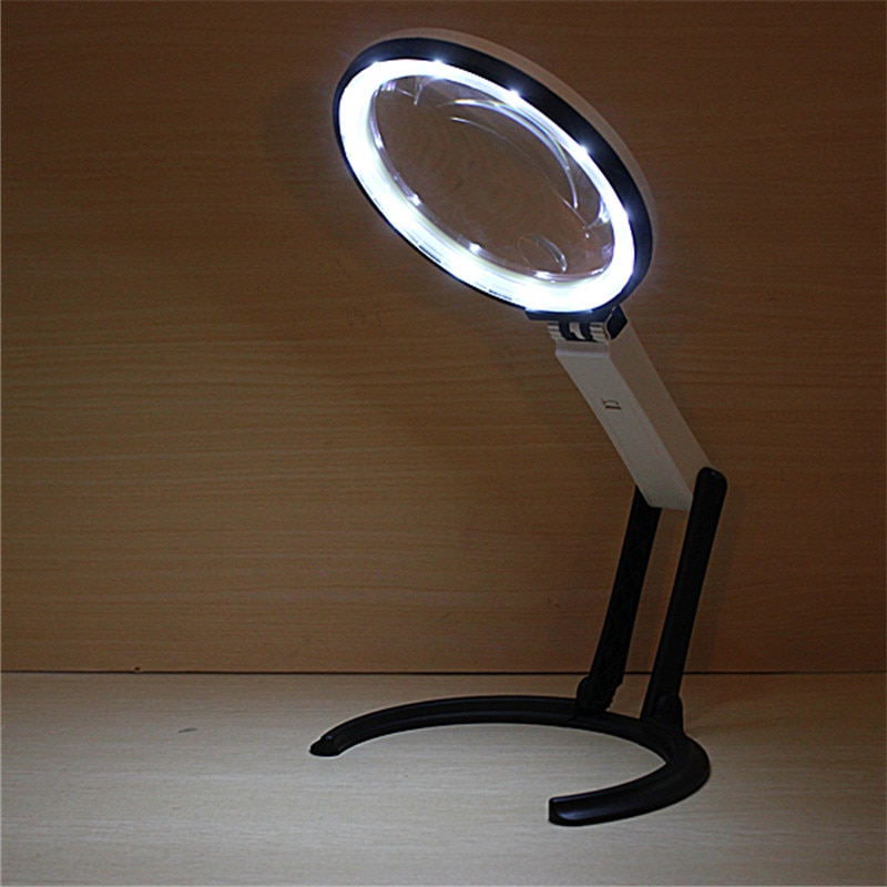 Skanto | Forstørrelseslampe med 12 LED-lamper