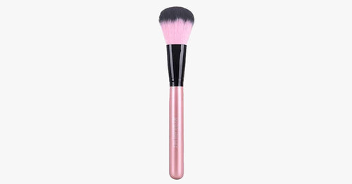 Skanto | Pudder Makeupbørste - Laget av syntetiske fibre - Full og rund form - For løse og pressede pudderprodukter - Perfekt for foundations, rouge og bronzer
