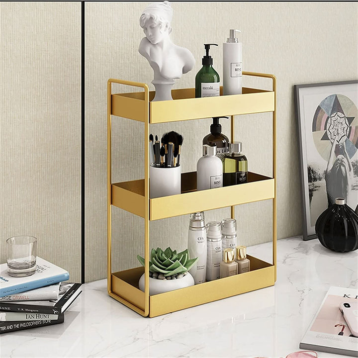 Skanto | LUXTRAY – Luksuriøs Metall Organizer Fat