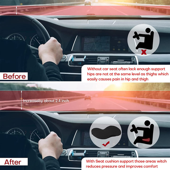 Autositzkissen für kleinere Fahrer