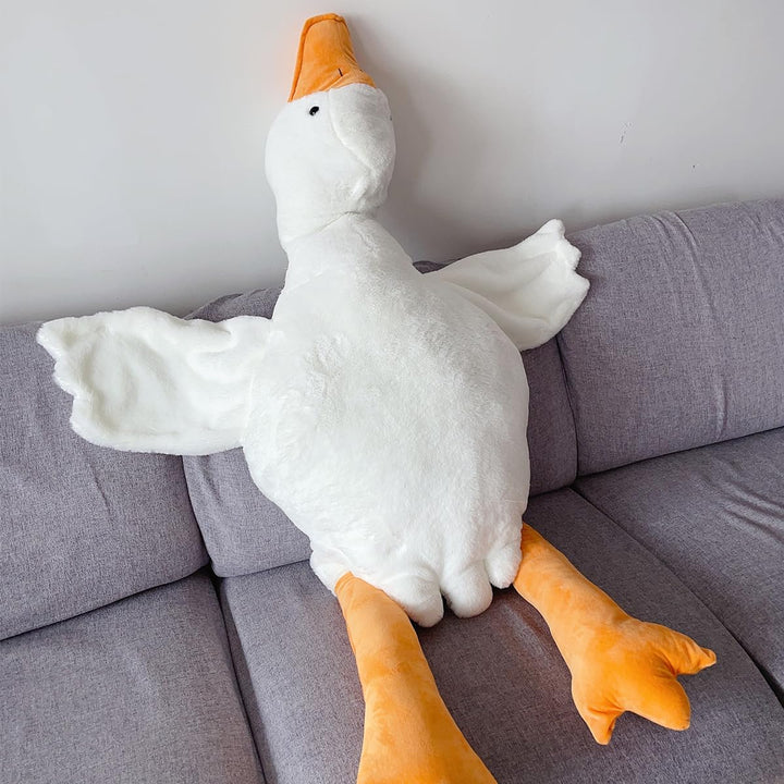Skanto | Kose Stor Gås Plush – Myk Leketøy i Flere Størrelser