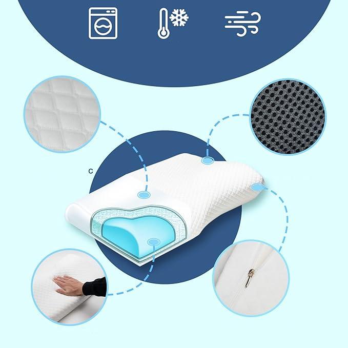 Skanto | QuietNest - Støttende pute for snorkelette lindring